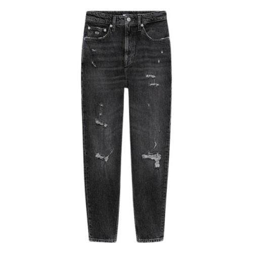 Zwarte Jeans voor Heren Tommy Hilfiger , Black , Dames