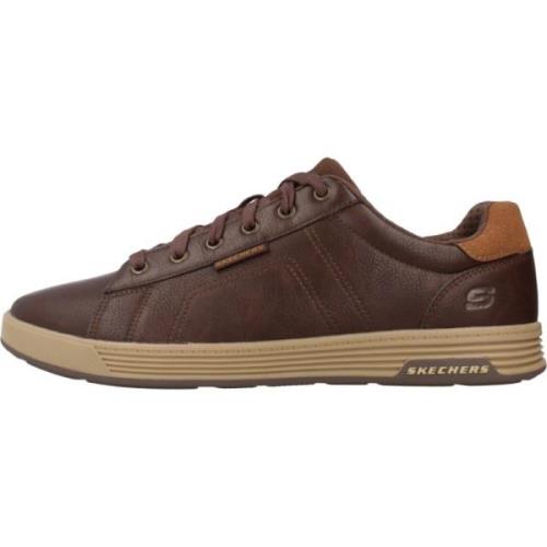 Stijlvolle Sneakers voor Heren Skechers , Brown , Heren