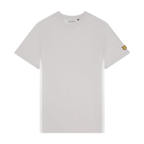 Kleur Blok Kern T-shirt Lyle & Scott , White , Heren