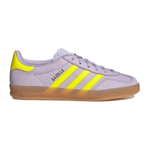 Gazelle Indoor Woman Silver Dawn Sneakers Adidas Originals , Purple , ...