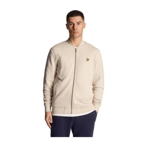 Loopback Jersey Bomber Jack Lyle & Scott , Beige , Heren