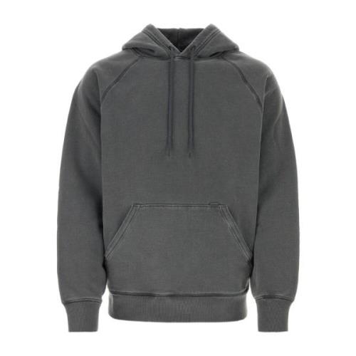 Capuchonkatoenen sweatshirt Carhartt Wip , Gray , Heren