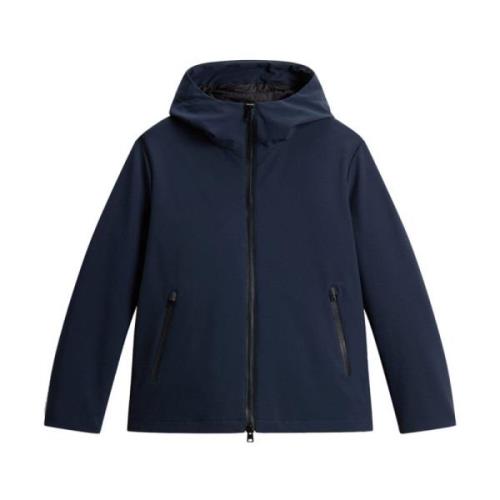 Blauwe Parka Jas voor Mannen Woolrich , Blue , Heren