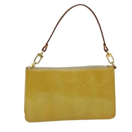 Pre-owned Leather louis-vuitton-bags Louis Vuitton Vintage , Beige , D...