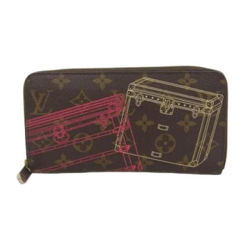 Pre-owned Canvas wallets Louis Vuitton Vintage , Brown , Dames