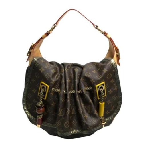 Pre-owned Canvas louis-vuitton-bags Louis Vuitton Vintage , Brown , Da...