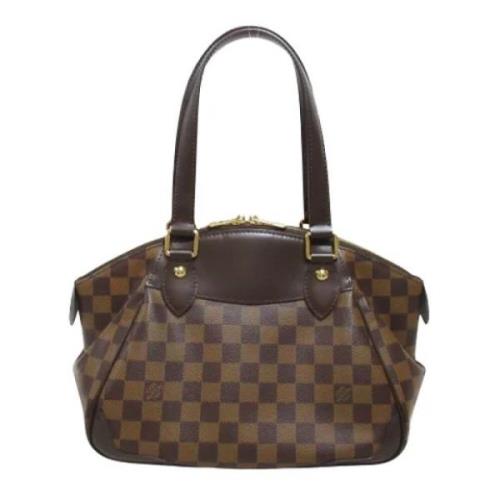 Pre-owned Canvas louis-vuitton-bags Louis Vuitton Vintage , Brown , Da...