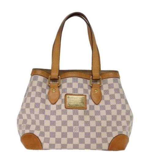 Pre-owned Canvas louis-vuitton-bags Louis Vuitton Vintage , White , Da...