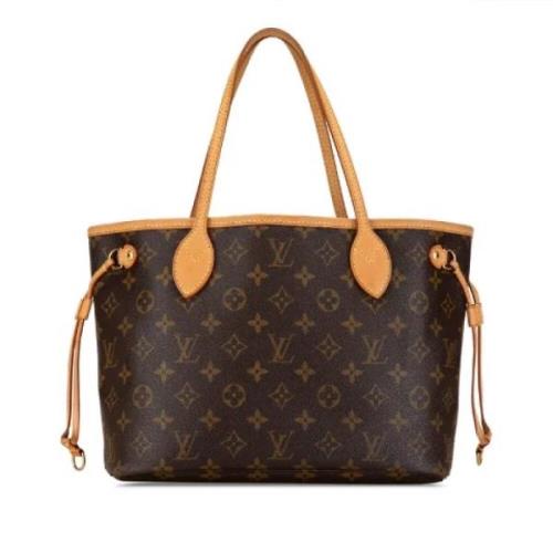 Pre-owned Canvas louis-vuitton-bags Louis Vuitton Vintage , Brown , Da...