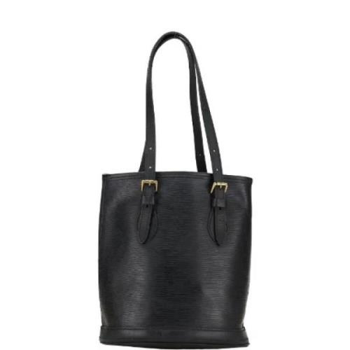 Pre-owned Leather louis-vuitton-bags Louis Vuitton Vintage , Black , D...