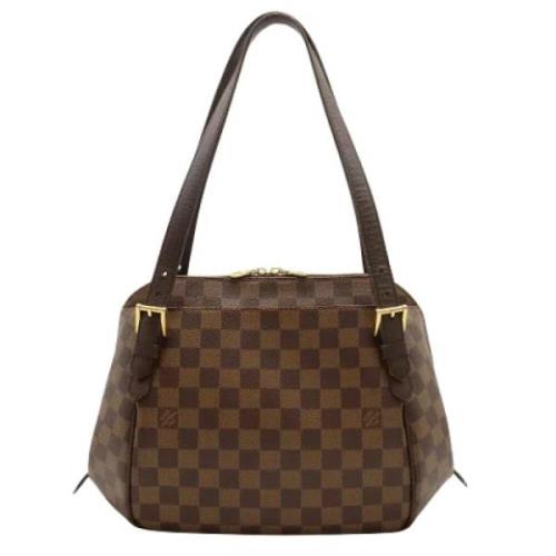 Pre-owned Canvas louis-vuitton-bags Louis Vuitton Vintage , Brown , Da...