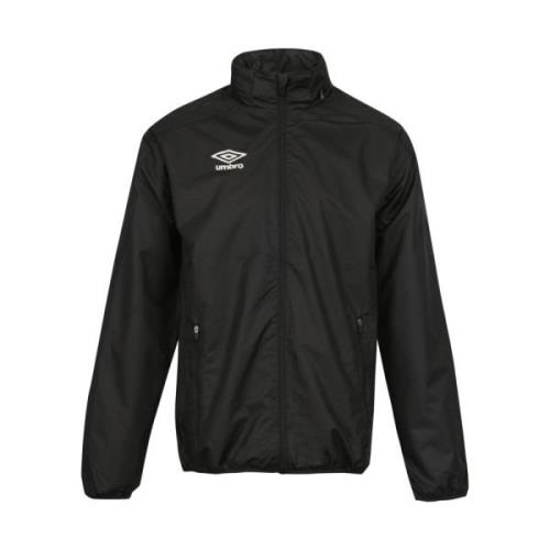 Regenjas Teamwear Polyester Umbro , Black , Heren