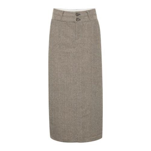 Feminine Thunderstorm Rok Karen by Simonsen , Gray , Dames