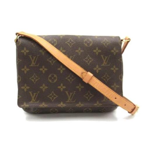 Pre-owned Canvas louis-vuitton-bags Louis Vuitton Vintage , Brown , Da...