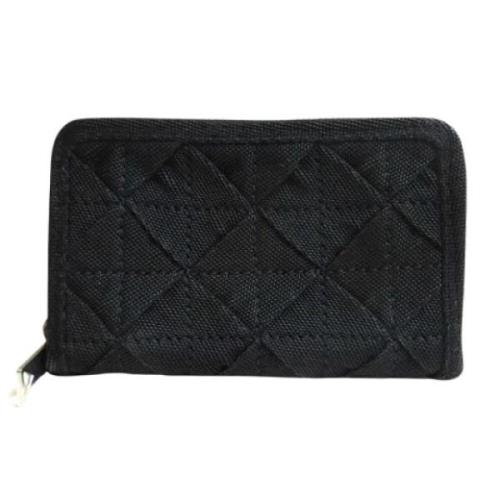 Pre-owned Leather wallets Bottega Veneta Vintage , Black , Heren