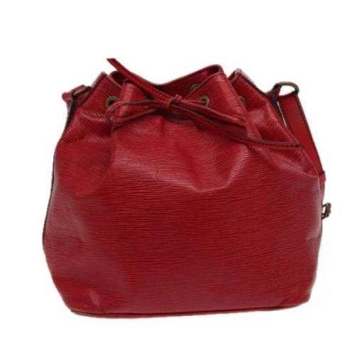 Pre-owned Leather louis-vuitton-bags Louis Vuitton Vintage , Red , Dam...