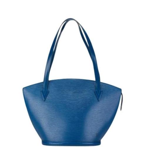 Pre-owned Leather louis-vuitton-bags Louis Vuitton Vintage , Blue , Da...