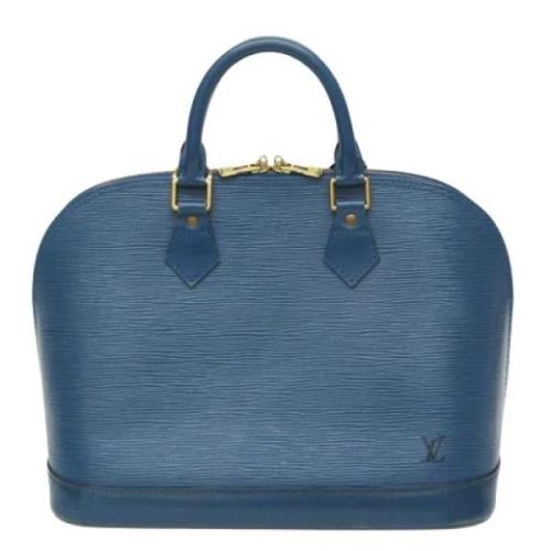 Pre-owned Leather louis-vuitton-bags Louis Vuitton Vintage , Blue , Da...