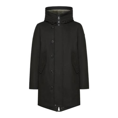 Zwarte Winterjassen Peuterey , Black , Heren