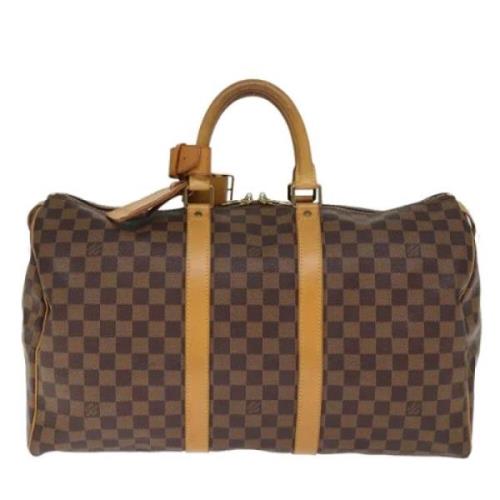 Pre-owned Canvas louis-vuitton-bags Louis Vuitton Vintage , Brown , Da...