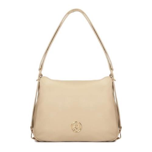 Urban leren handtas in beige kleur Kazar , Beige , Dames