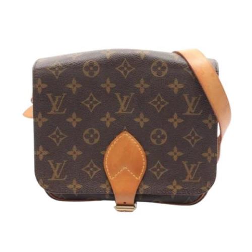 Pre-owned Canvas louis-vuitton-bags Louis Vuitton Vintage , Brown , Da...