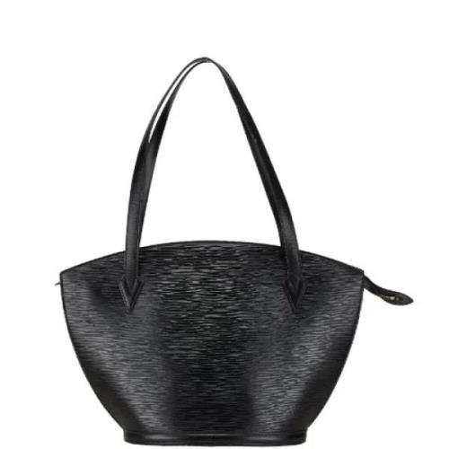 Pre-owned Leather louis-vuitton-bags Louis Vuitton Vintage , Black , D...