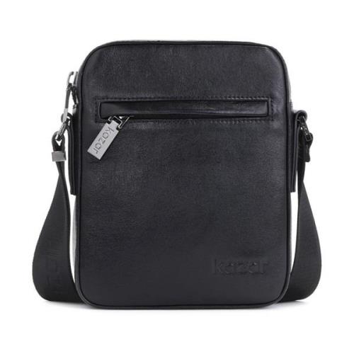 Zwarte tas voor mannen Kazar , Black , Heren