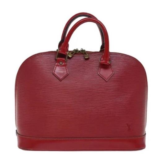 Pre-owned Leather louis-vuitton-bags Louis Vuitton Vintage , Red , Dam...