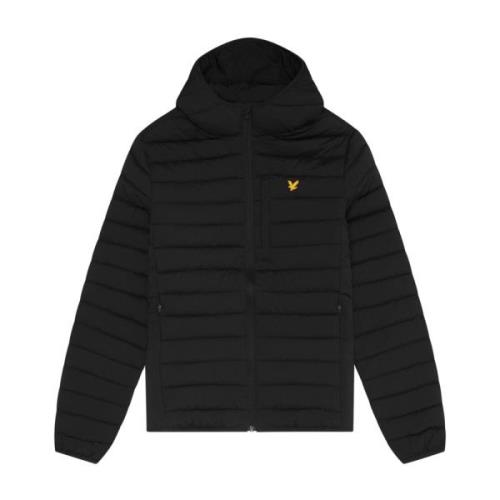 Gewatteerde Stretch Jas Lyle & Scott , Black , Heren