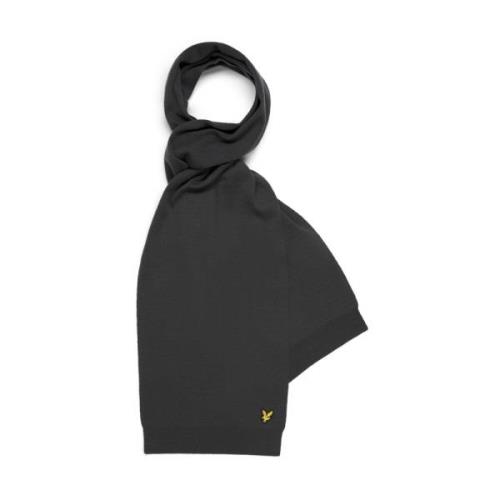 Trendy Scarf for Men Lyle & Scott , Gray , Unisex