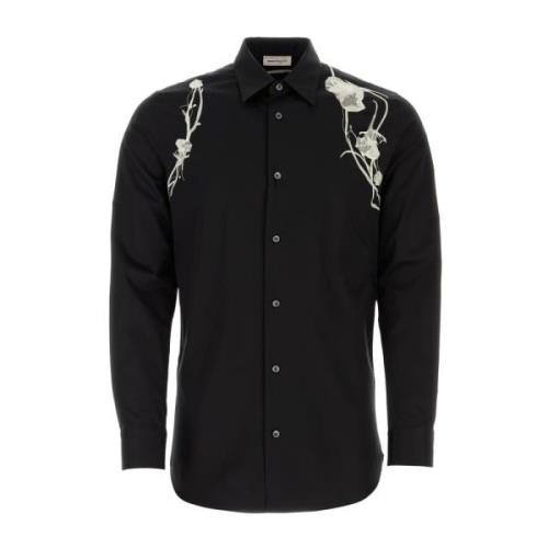 Casual Overhemd Collectie Alexander McQueen , Black , Heren