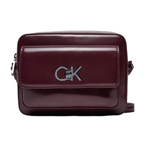 Glanzende cameratas voor vrouwen Calvin Klein , Purple , Dames