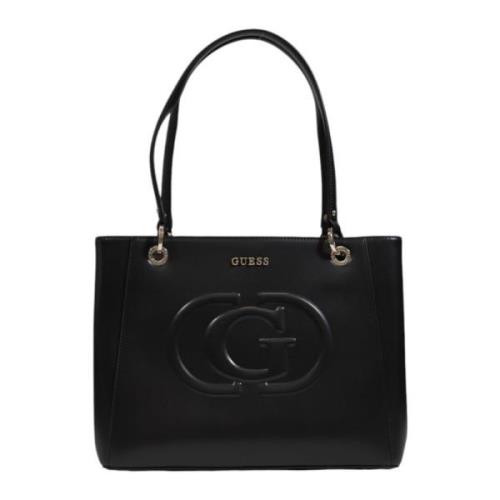 Eco Noel Tote Tas Herfst/Winter Collectie Guess , Black , Dames