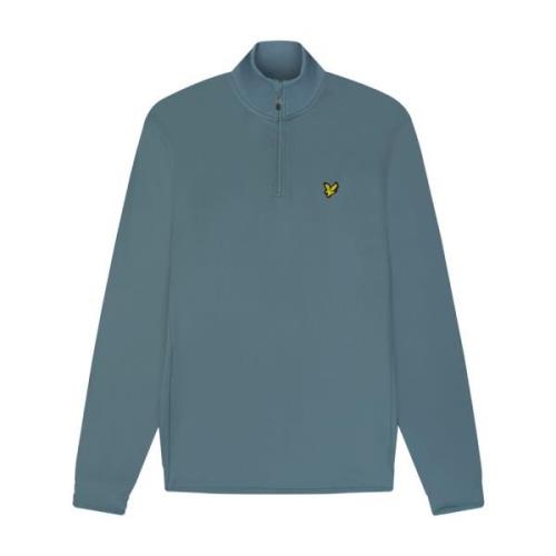 Tech 1/4 Zip Midlayer Lyle & Scott , Blue , Heren