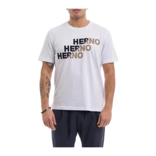 T-Shirts Herno , White , Heren