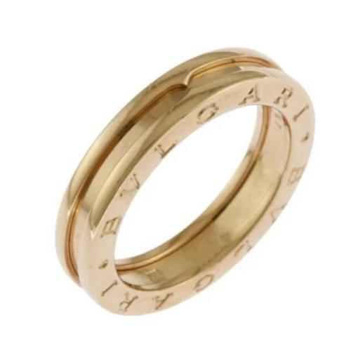 Pre-owned Rose Gold rings Bvlgari Vintage , Yellow , Dames