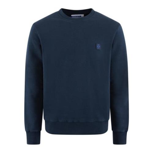 Heren Sweatshirt Casual Stijl Jacob Cohën , Blue , Heren