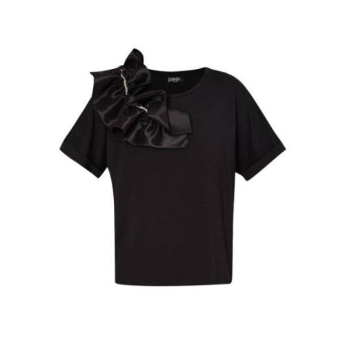 Stijlvolle Shirts en Tops Collectie Liu Jo , Black , Dames