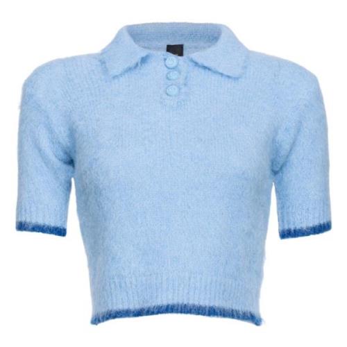 Lichtblauwe Sweater Pinko , Blue , Dames