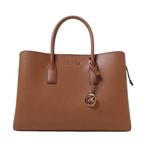 Stijlvolle Satchel Bagage Tas Michael Kors , Brown , Dames