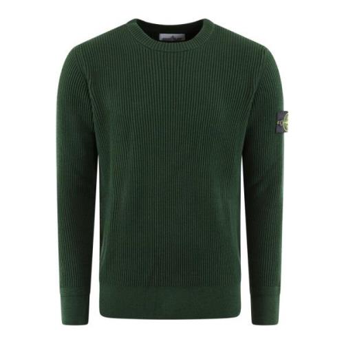 Heren Gebreide Kleding Stone Island , Green , Heren