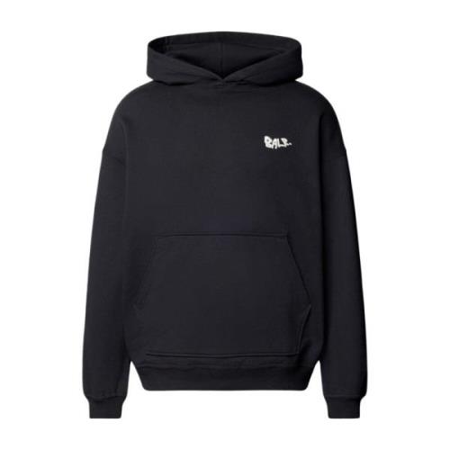 Jet Zwart Regular Hoodie Balr. , Black , Heren