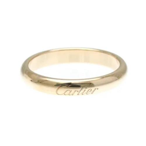 Pre-owned Rose Gold rings Cartier Vintage , Yellow , Dames