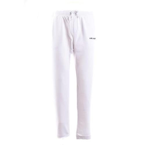 Jump Sweats - Stijlvol en Comfortabel Karl Lagerfeld , White , Heren