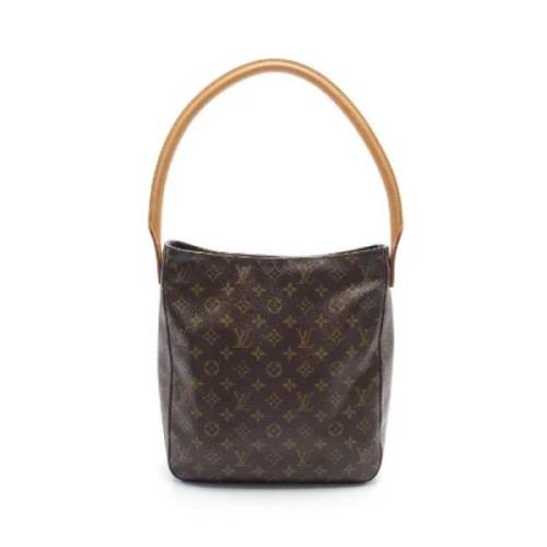 Pre-owned Canvas louis-vuitton-bags Louis Vuitton Vintage , Brown , Da...