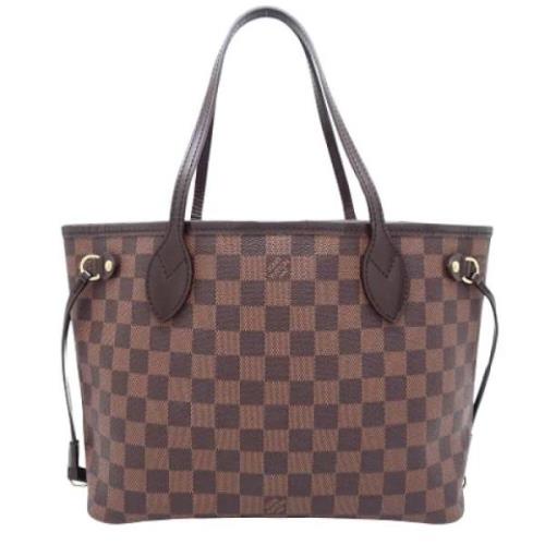 Pre-owned Canvas louis-vuitton-bags Louis Vuitton Vintage , Brown , Da...