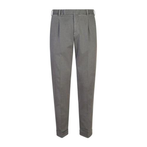 Grijze Broek Aw24 PT Torino , Gray , Heren