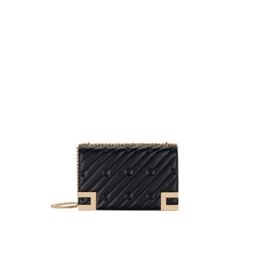 Stijlvolle Zwarte Tassen Collectie Elisabetta Franchi , Black , Dames