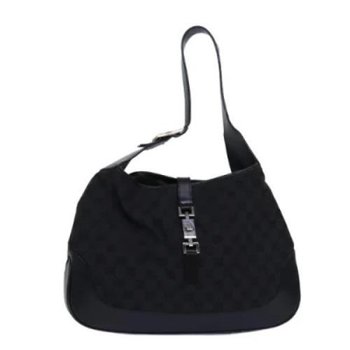 Pre-owned Canvas gucci-bags Gucci Vintage , Black , Dames